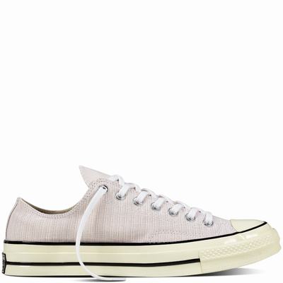 Converse Chuck Taylor All Star ‘70 Poplin Shirt Low Tops Womens - Pink/Black Shoes (936ZEMAV)